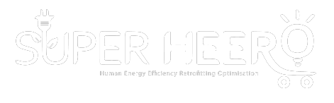 scaling super heero logo white