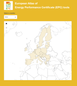 The User-Friendly Interface of the EPC Atlas